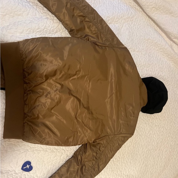 Men's Brown Bomber Jacket - Picture 7 of 9